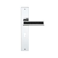 Riflesso Rocks (Jet Black) Crystal Door
